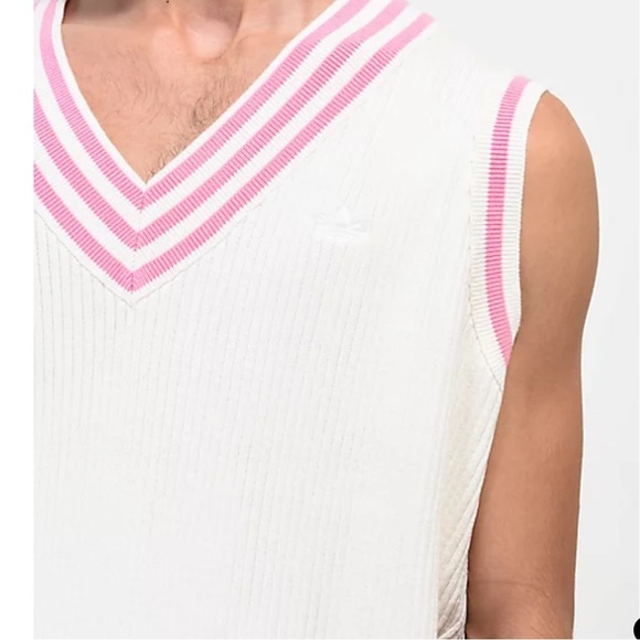 Adidas x Maxallure White Sweater Vest - Picture 3 of 13